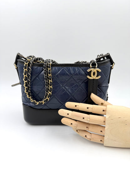 CHANEL Gabrielle small navy