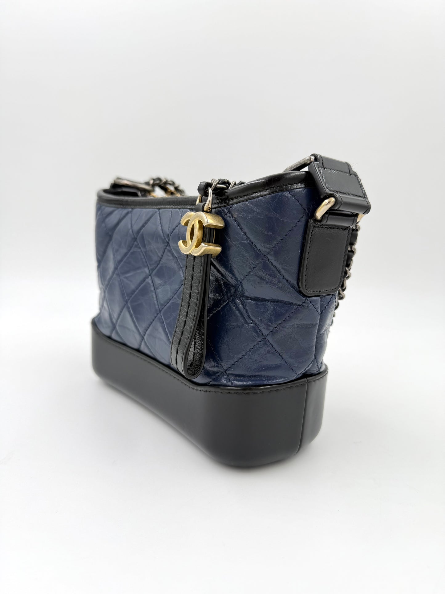 CHANEL Gabrielle small navy