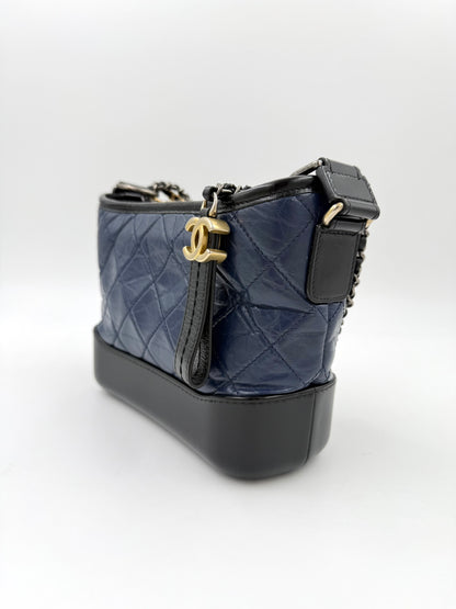 CHANEL Gabrielle small navy