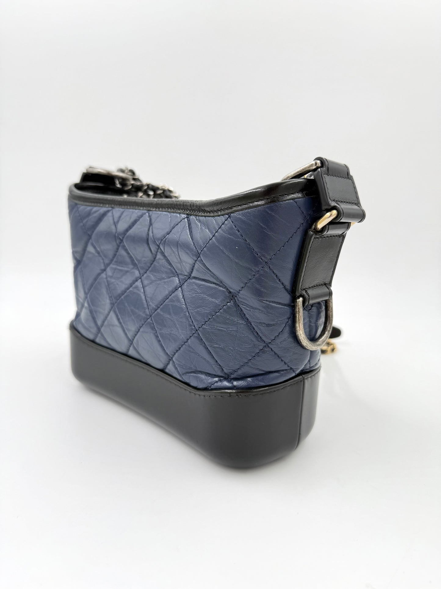 CHANEL Gabrielle small navy