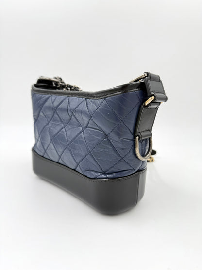 CHANEL Gabrielle small navy