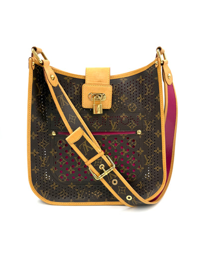 LOUIS VUITTON Musette Monogram Perforated