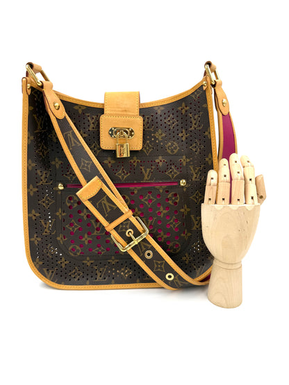 LOUIS VUITTON Musette Monogram Perforated