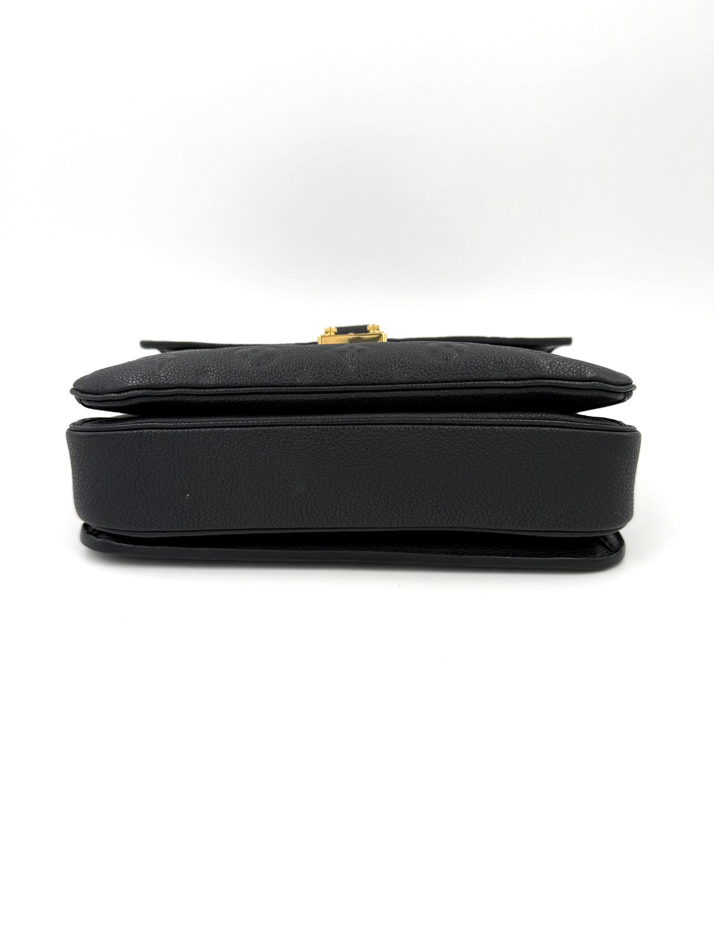 LOUIS VUITTON Pochette Metis Monogram Empreinte schwarz