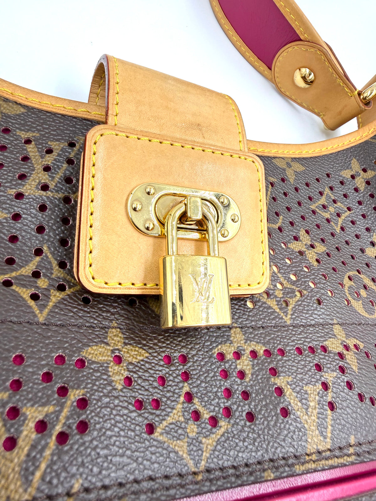 LOUIS VUITTON Musette Monogram Perforated