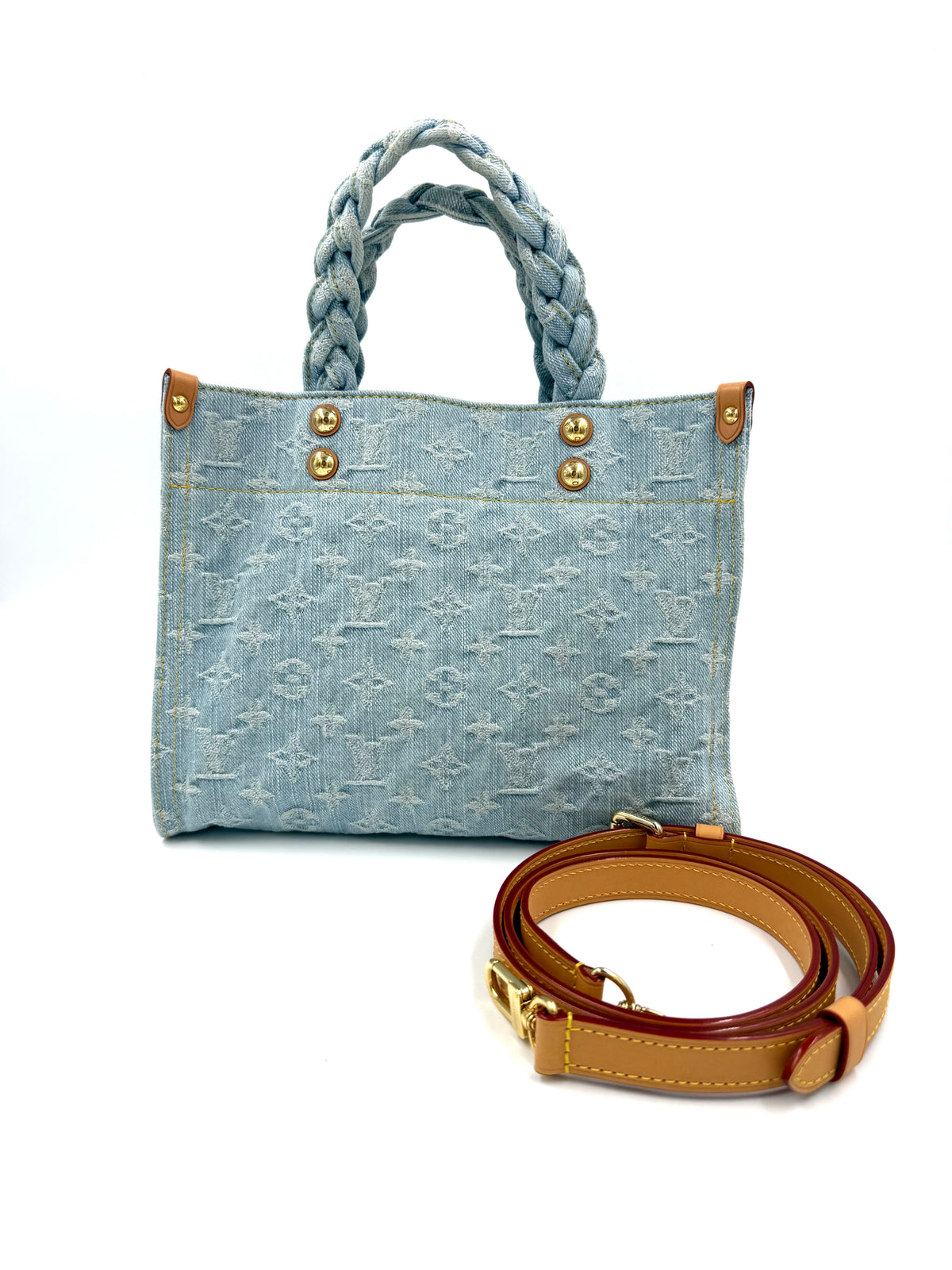 LOUIS VUITTON Let Go PM Sky Denim