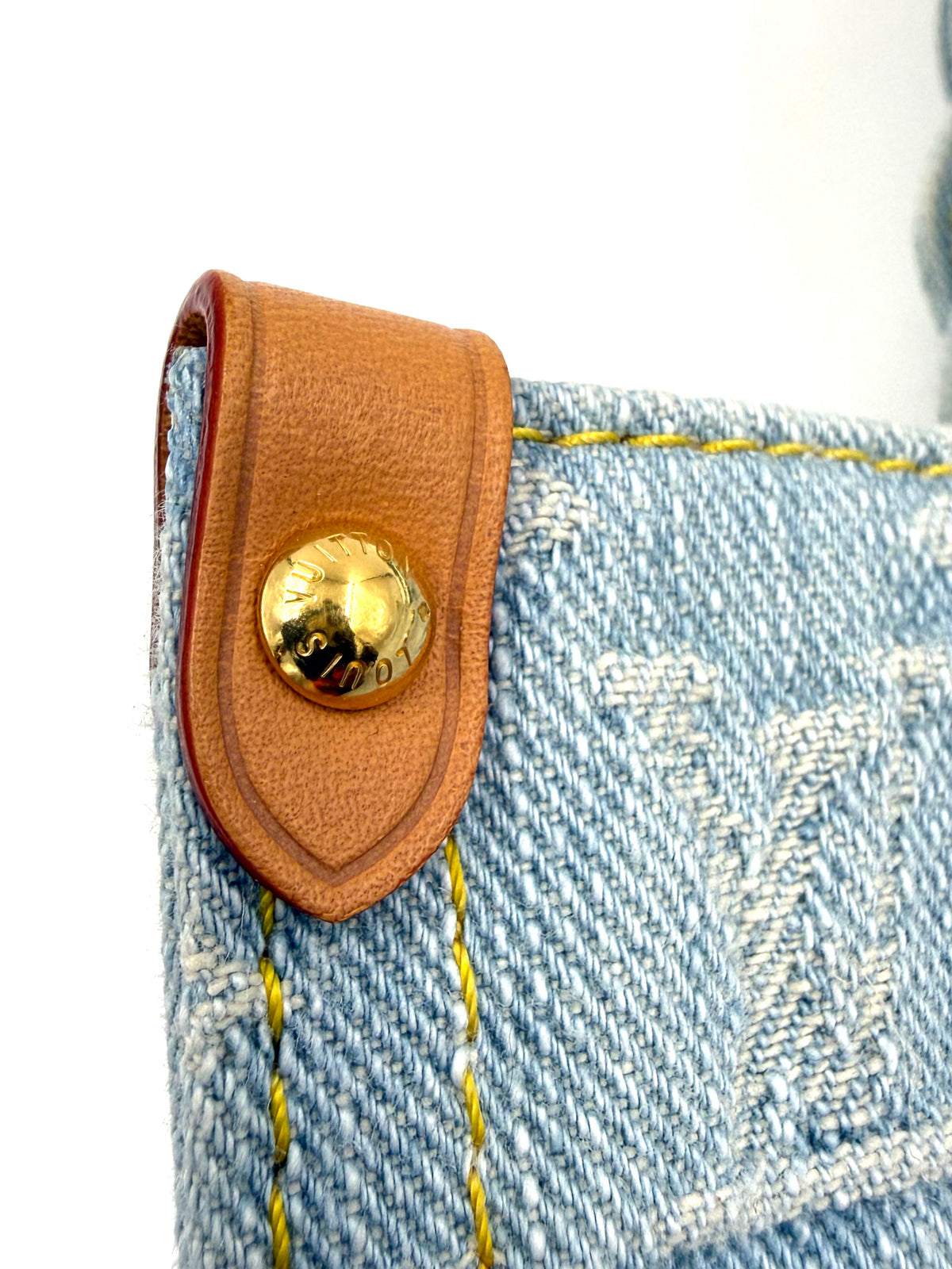 LOUIS VUITTON Let Go PM Sky Denim