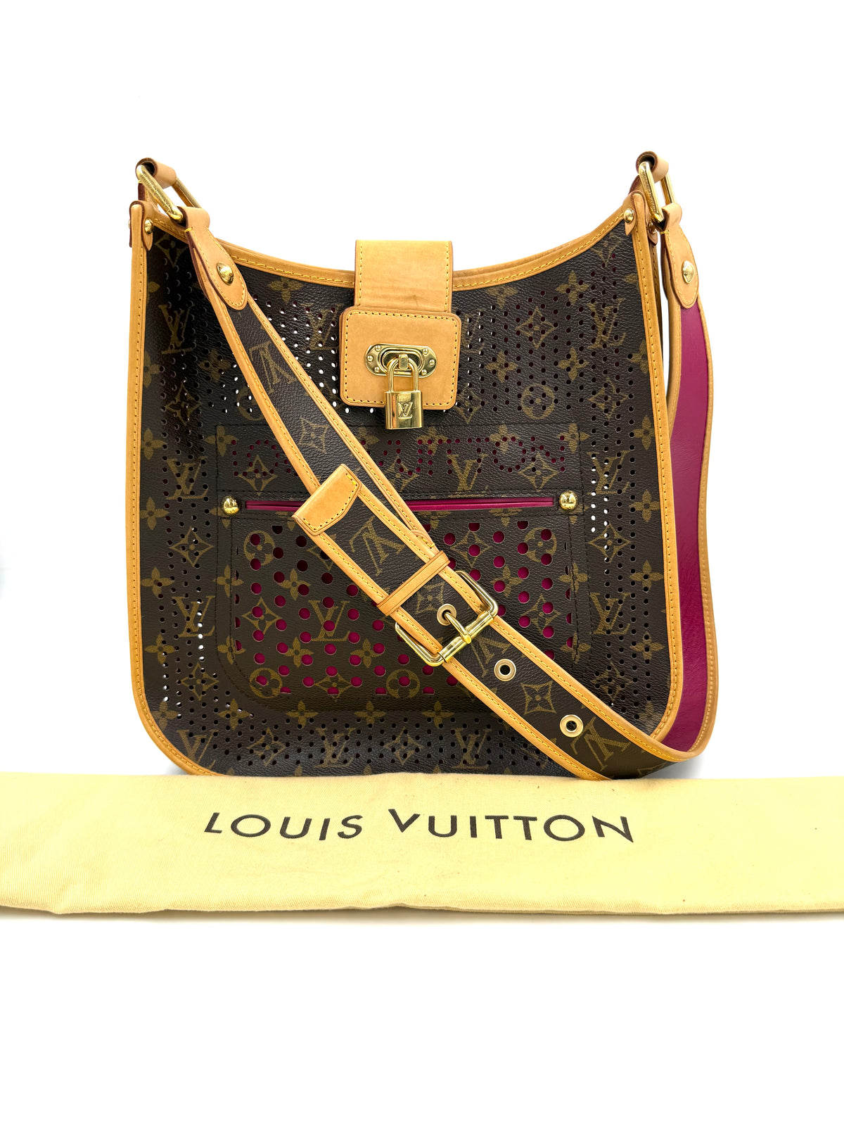 LOUIS VUITTON Musette Monogram Perforated