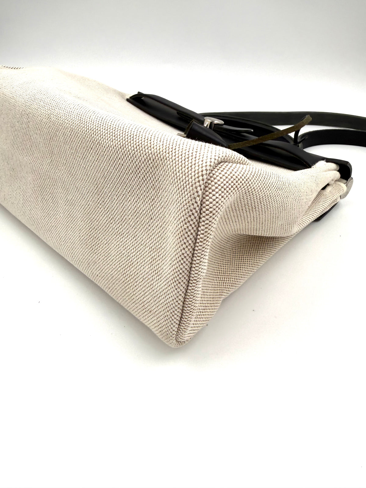 HERMÈS Herbag 31 Beige Noir PHW
