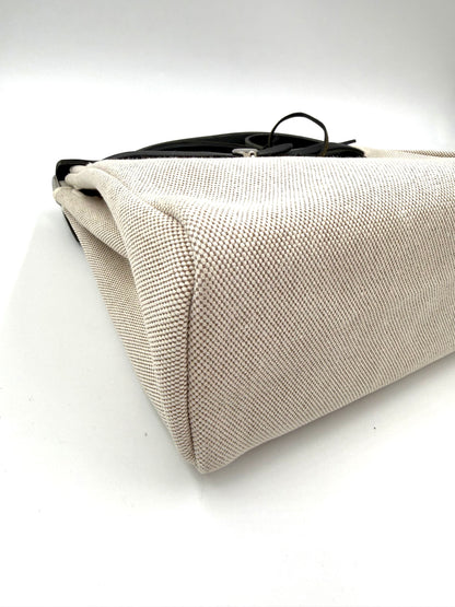 HERMÈS Herbag 31 Beige Noir PHW