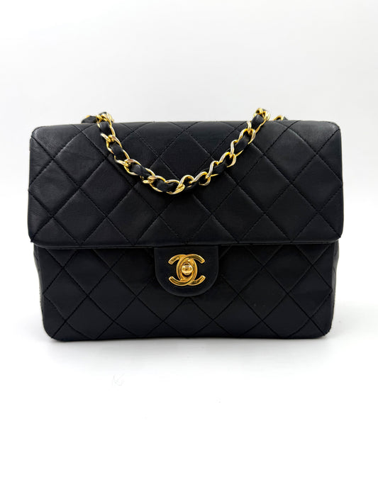 CHANEL Timeless Classic Single Flap small schwarz GHW