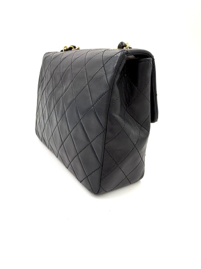 CHANEL Timeless Classic Single Flap small schwarz GHW