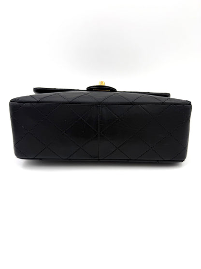 CHANEL Timeless Classic Single Flap small schwarz GHW