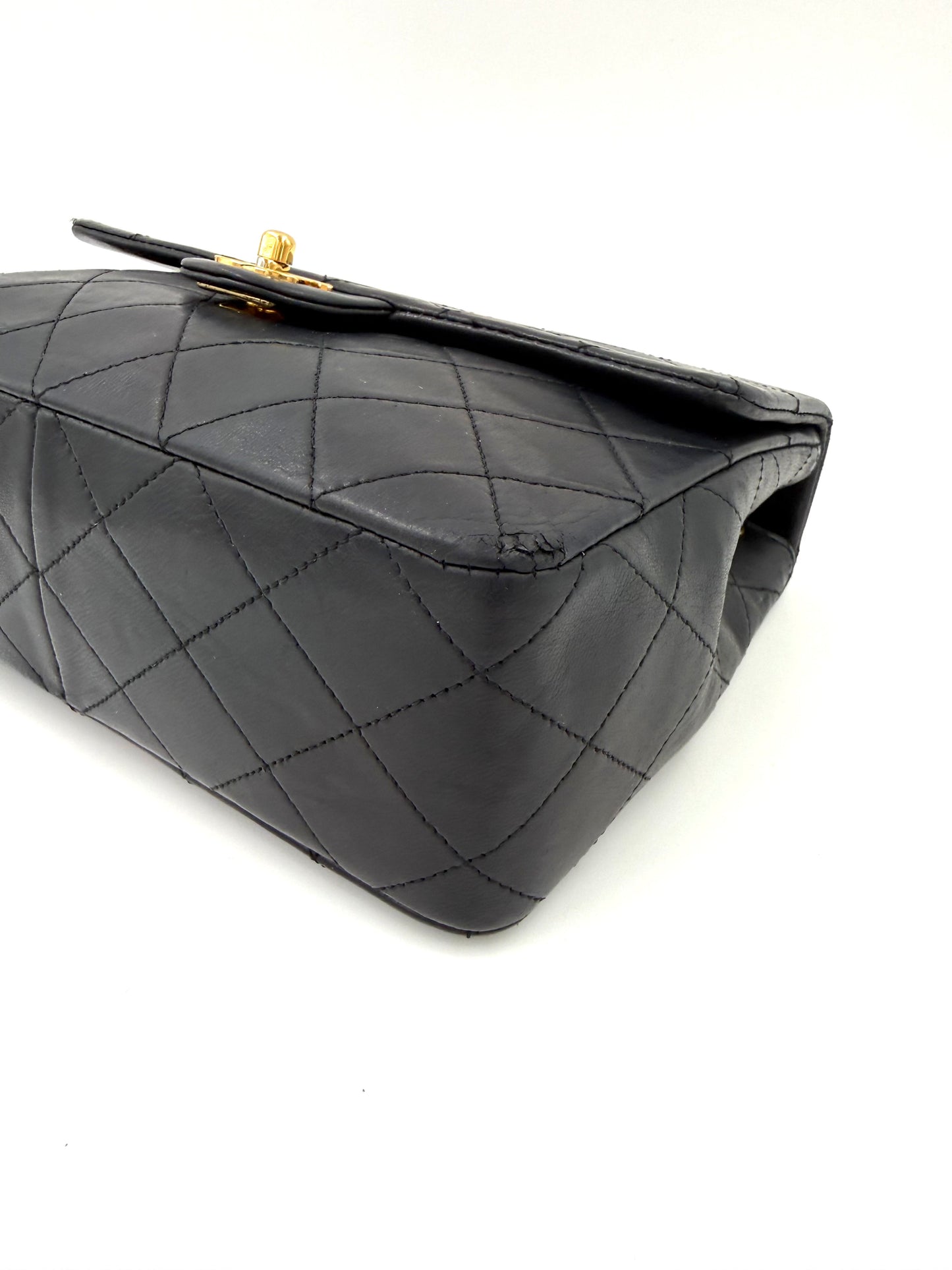 CHANEL Timeless Classic Single Flap small schwarz GHW