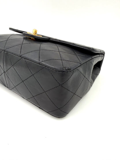 CHANEL Timeless Classic Single Flap small schwarz GHW