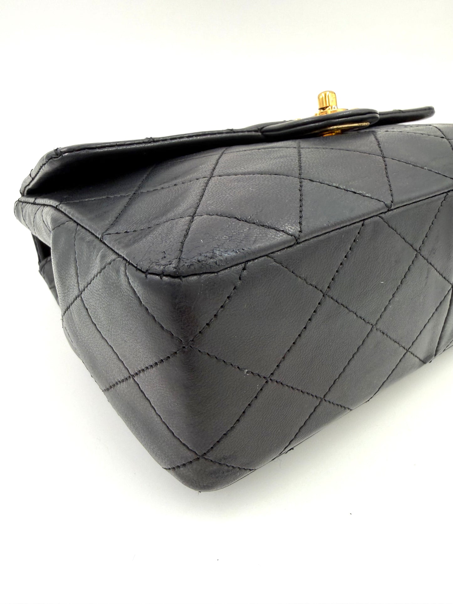 CHANEL Timeless Classic Single Flap small schwarz GHW