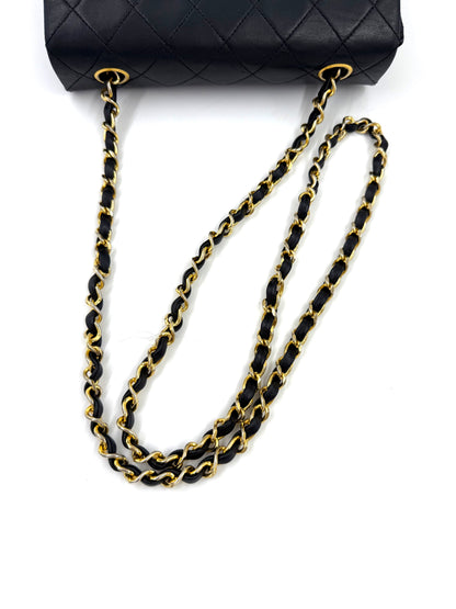 CHANEL Timeless Classic Single Flap small schwarz GHW