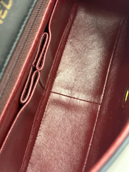 CHANEL Timeless Classic Single Flap small schwarz GHW