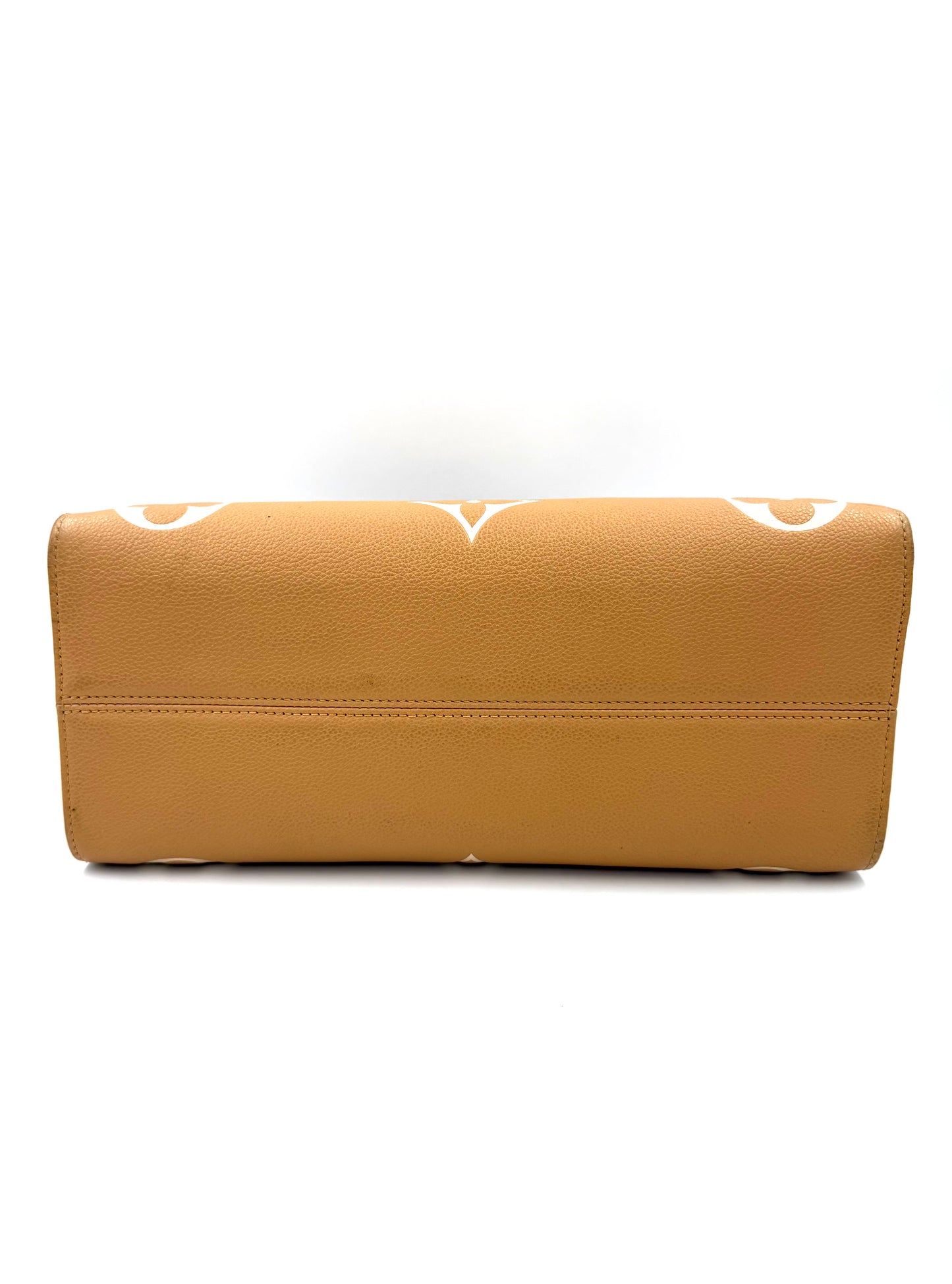 LOUIS VUITTON Onthego MM Bicolor beige