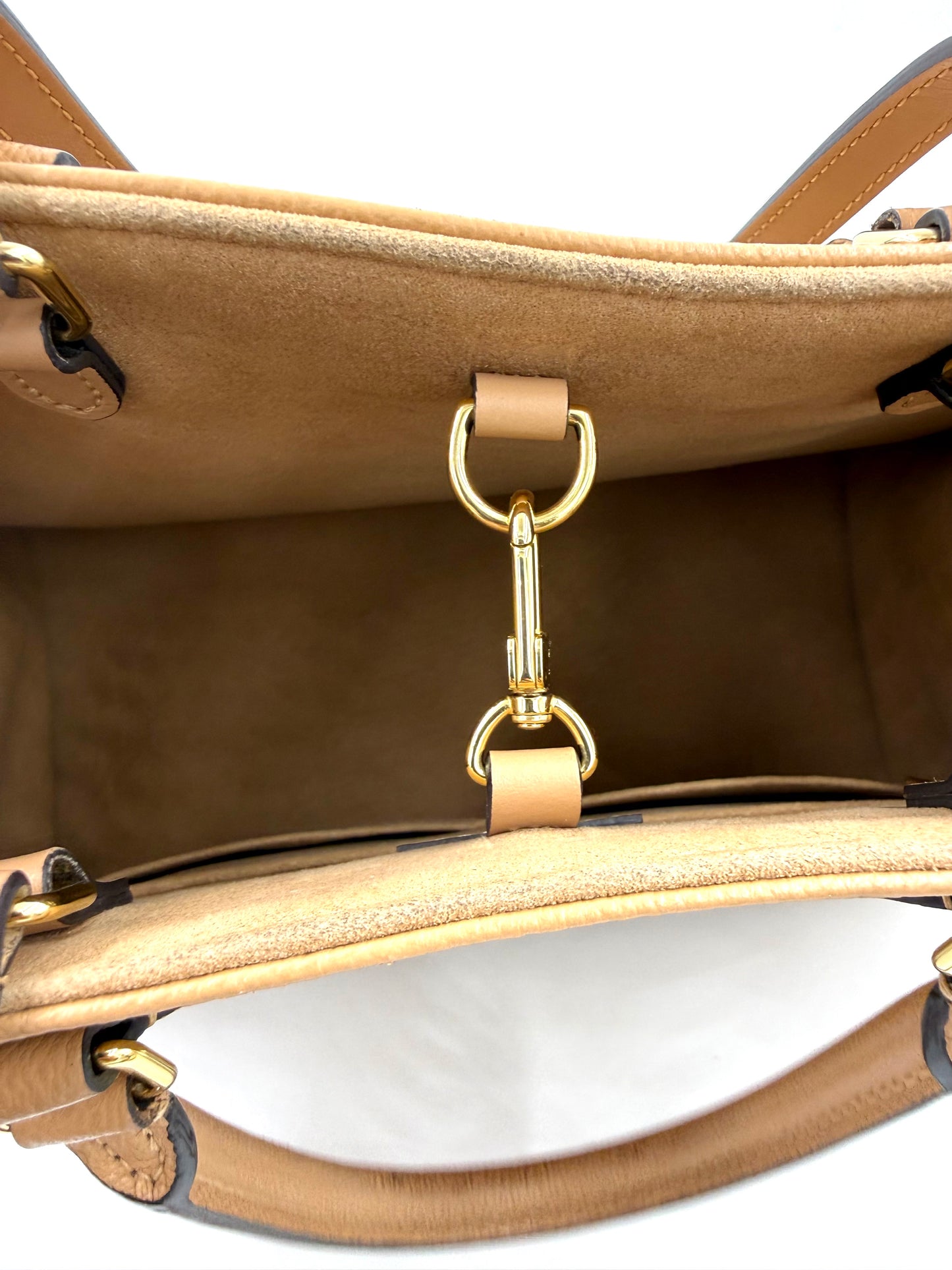 LOUIS VUITTON Onthego MM Bicolor beige