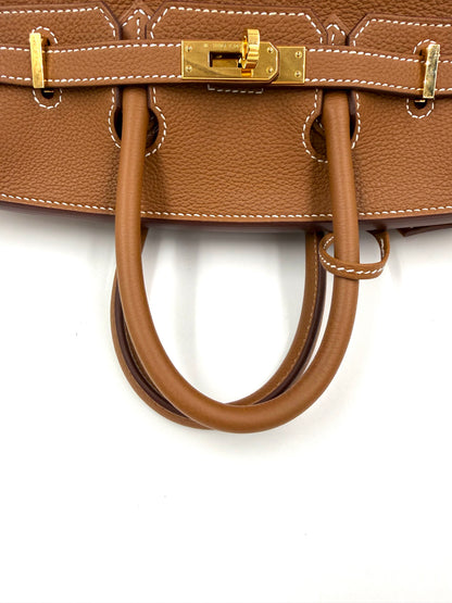 HERMÈS Birkin 25 Togo gold GHW