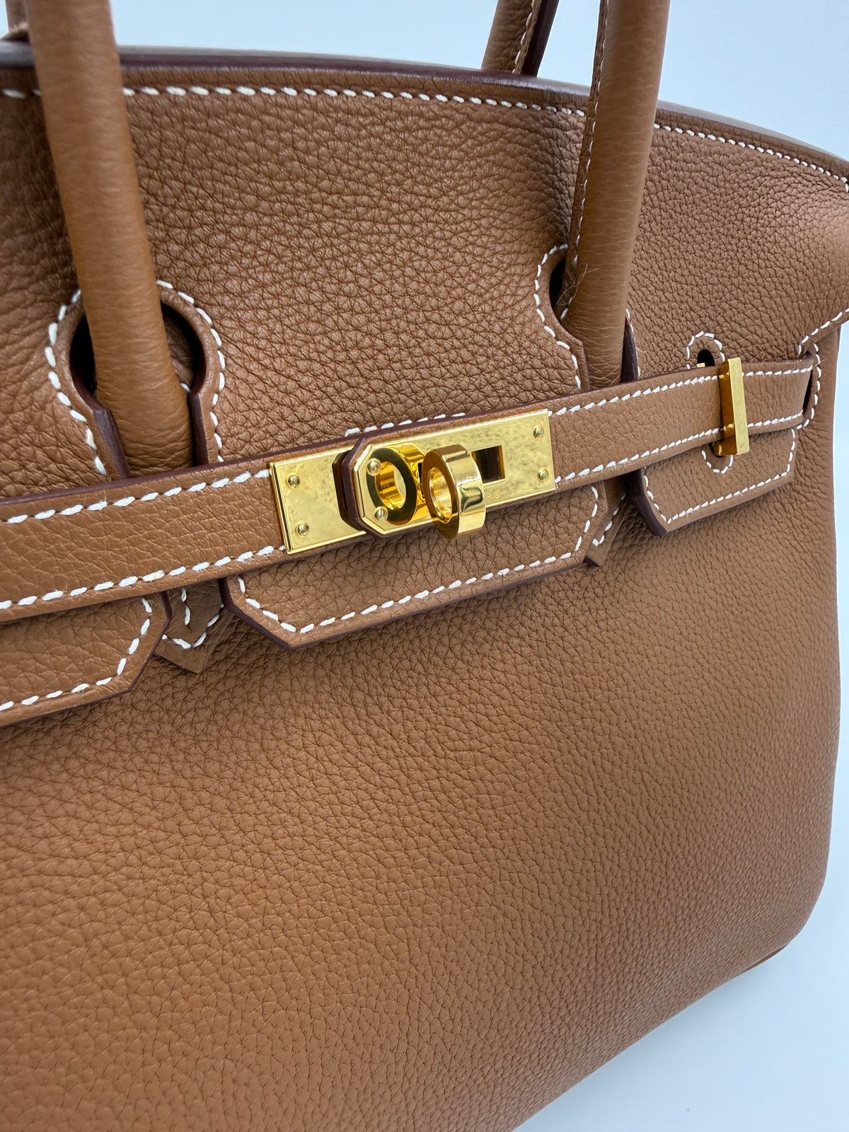 HERMÈS Birkin 25 Togo gold GHW