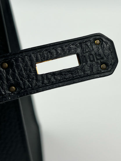 HERMÈS Kelly 32 schwarz GHW