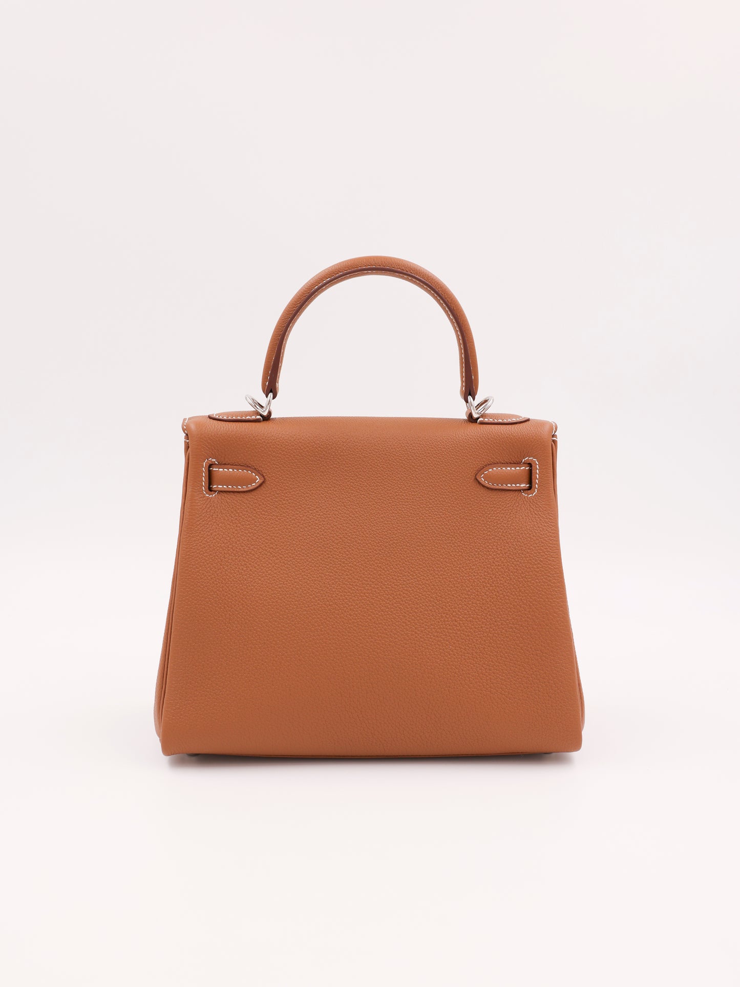 HERMÈS Kelly 25 Retourne Togo Gold PHW