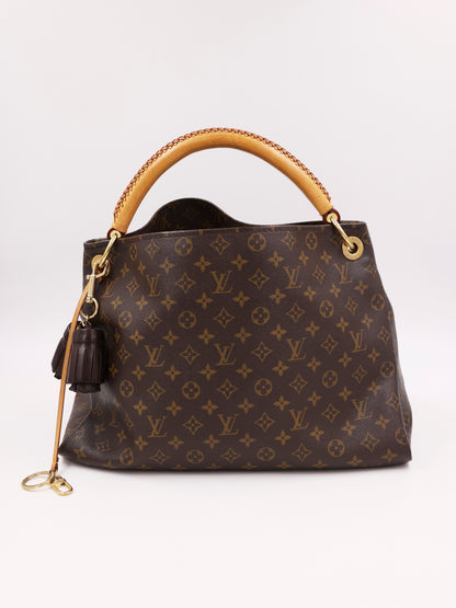 LOUIS VUITTON Artsy MM Monogram Canvas mit Tasselanhänger