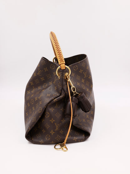 LOUIS VUITTON Artsy MM Monogram Canvas mit Tasselanhänger