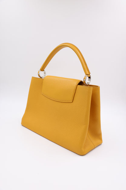 LOUIS VUITTON Capucines MM Safran