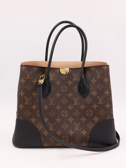 LOUIS VUITTON Flandrin Monogram Canvas schwarz