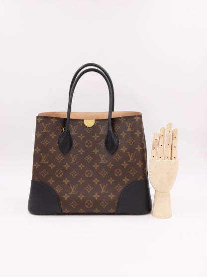 LOUIS VUITTON Flandrin Monogram Canvas schwarz