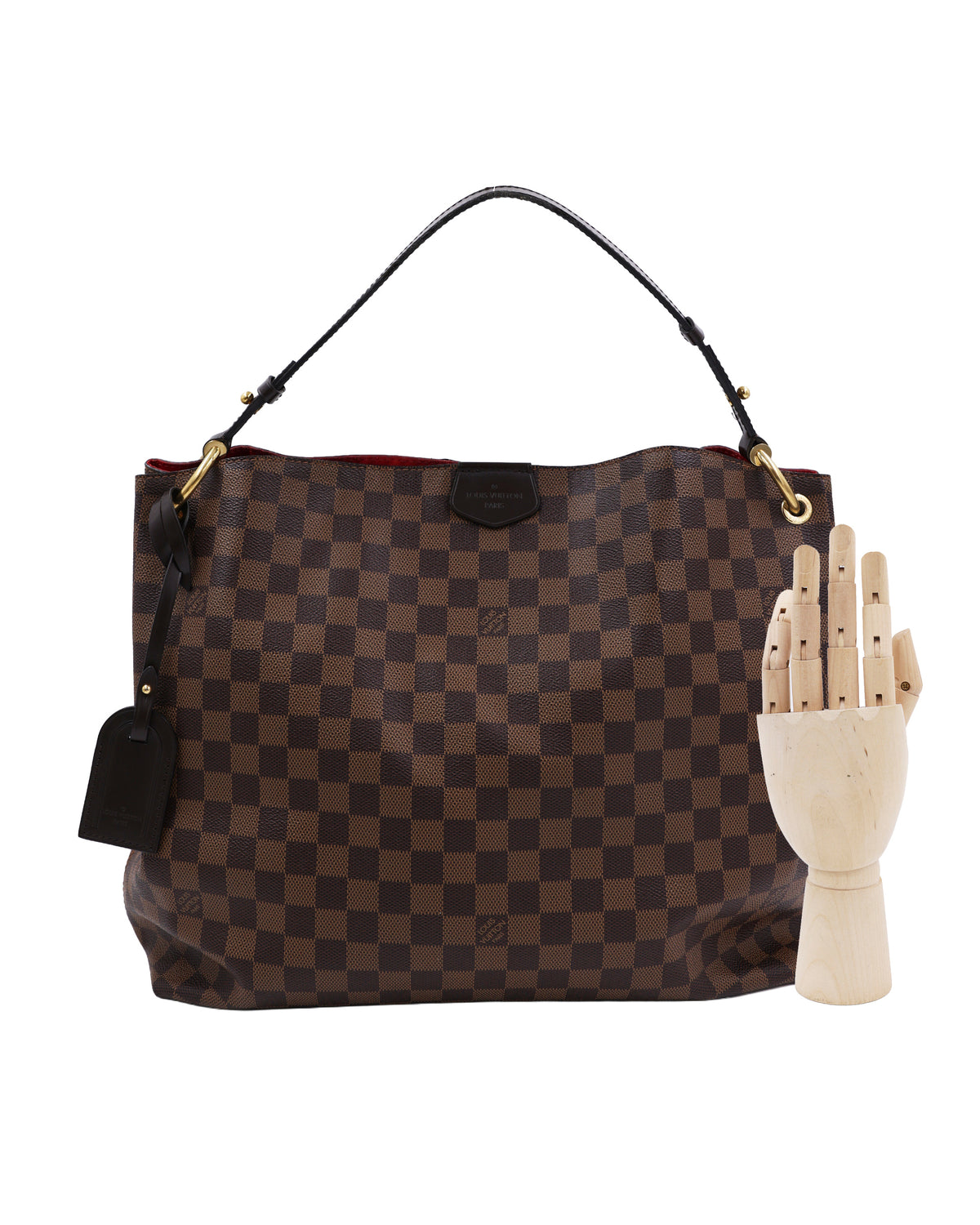 LOUIS VUITTON Graceful MM Damier Ebene