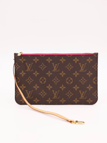 LOUIS VUITTON Neverfull MM MNG Canvas mit Pochette
