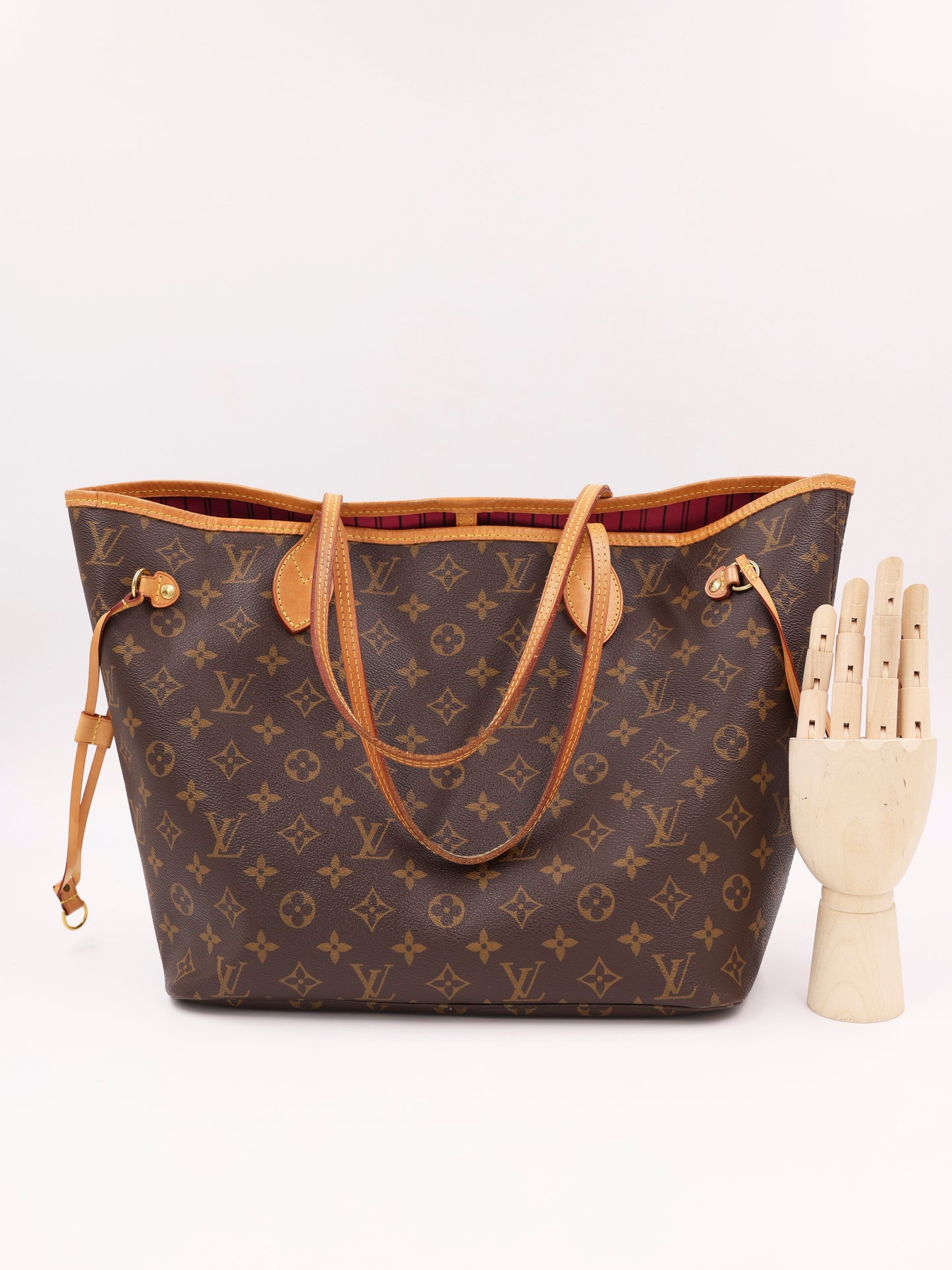 LOUIS VUITTON Neverfull MM MNG Canvas mit Pochette