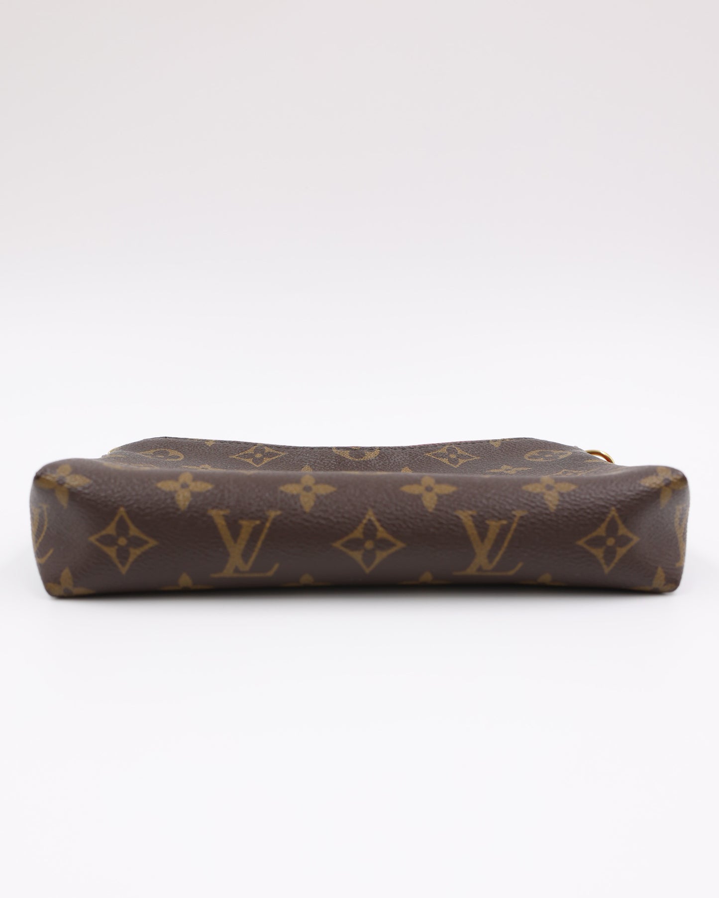 LOUIS VUITTON Pallas Clutch Monogram Canvas Cerise