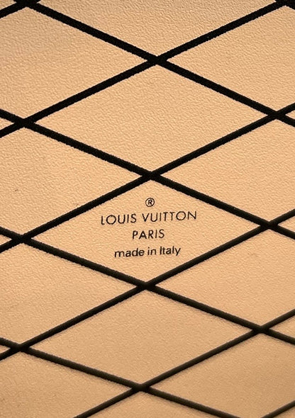 LOUIS VUITTON Petit Malle Monogram Reverse mit Monogramm und Logo auf hochwertigem Leder