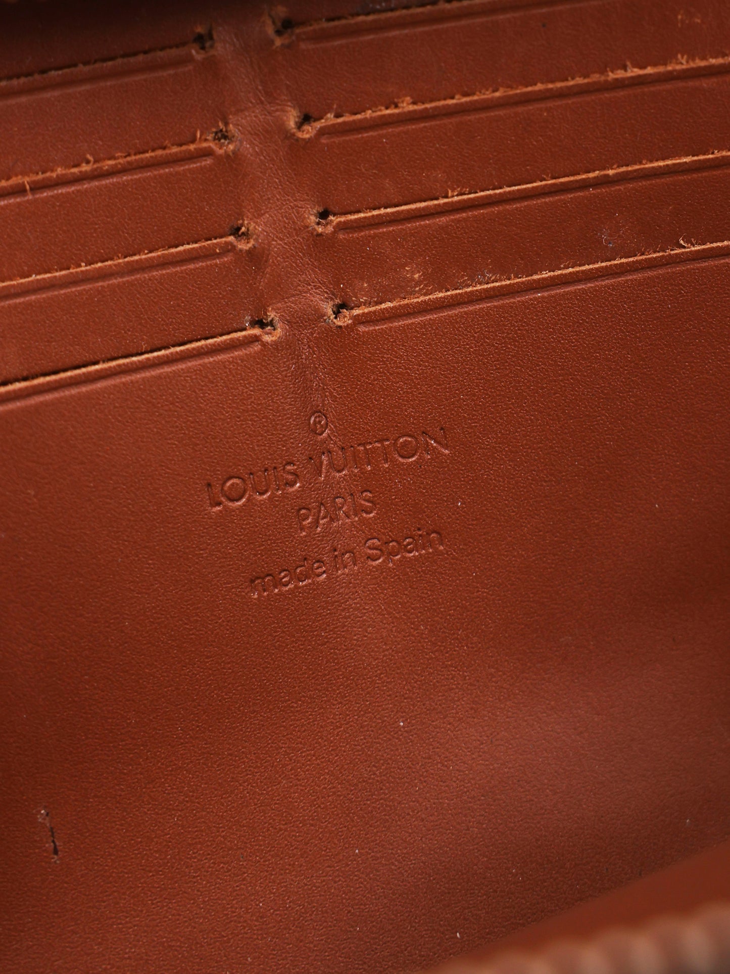 LOUIS VUITTON Suhali Zippy braun