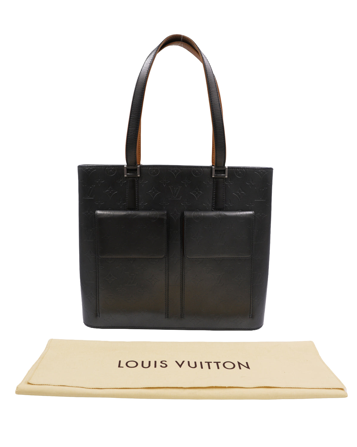 LOUIS VUITTON Wilwood Monogram Vernis Anthrazit