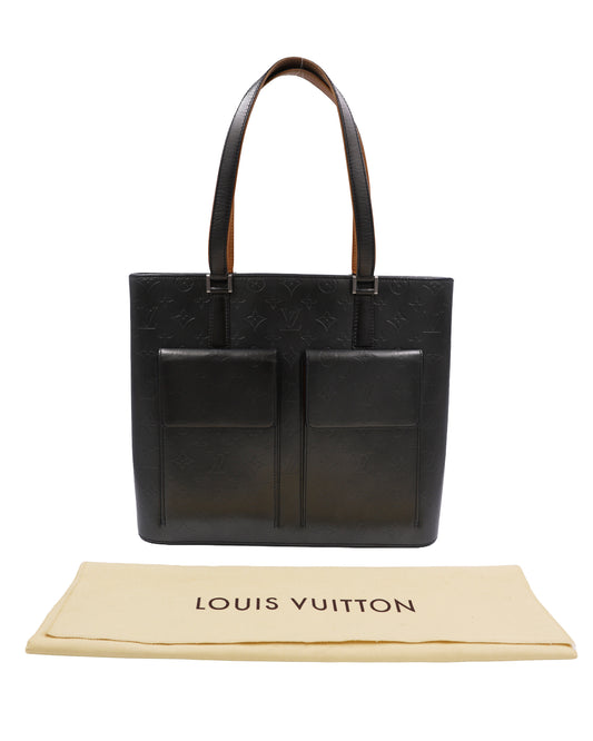 LOUIS VUITTON Wilwood Monogram Vernis Anthrazit