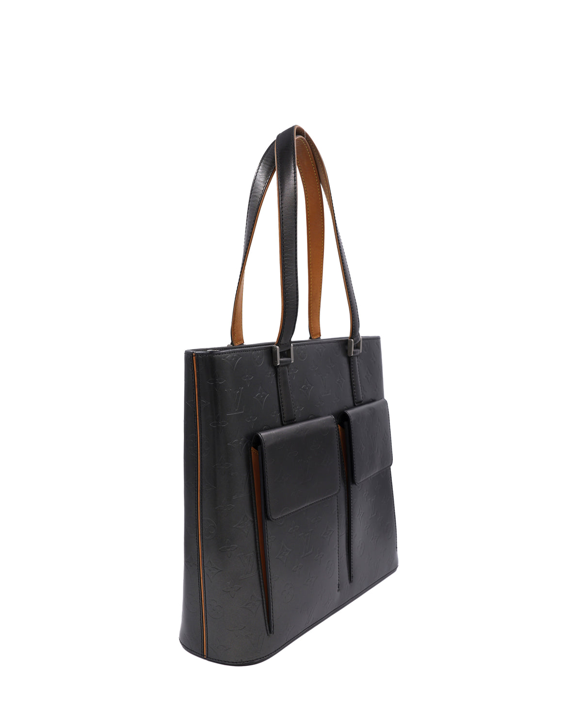 LOUIS VUITTON Wilwood Monogram Vernis Anthrazit