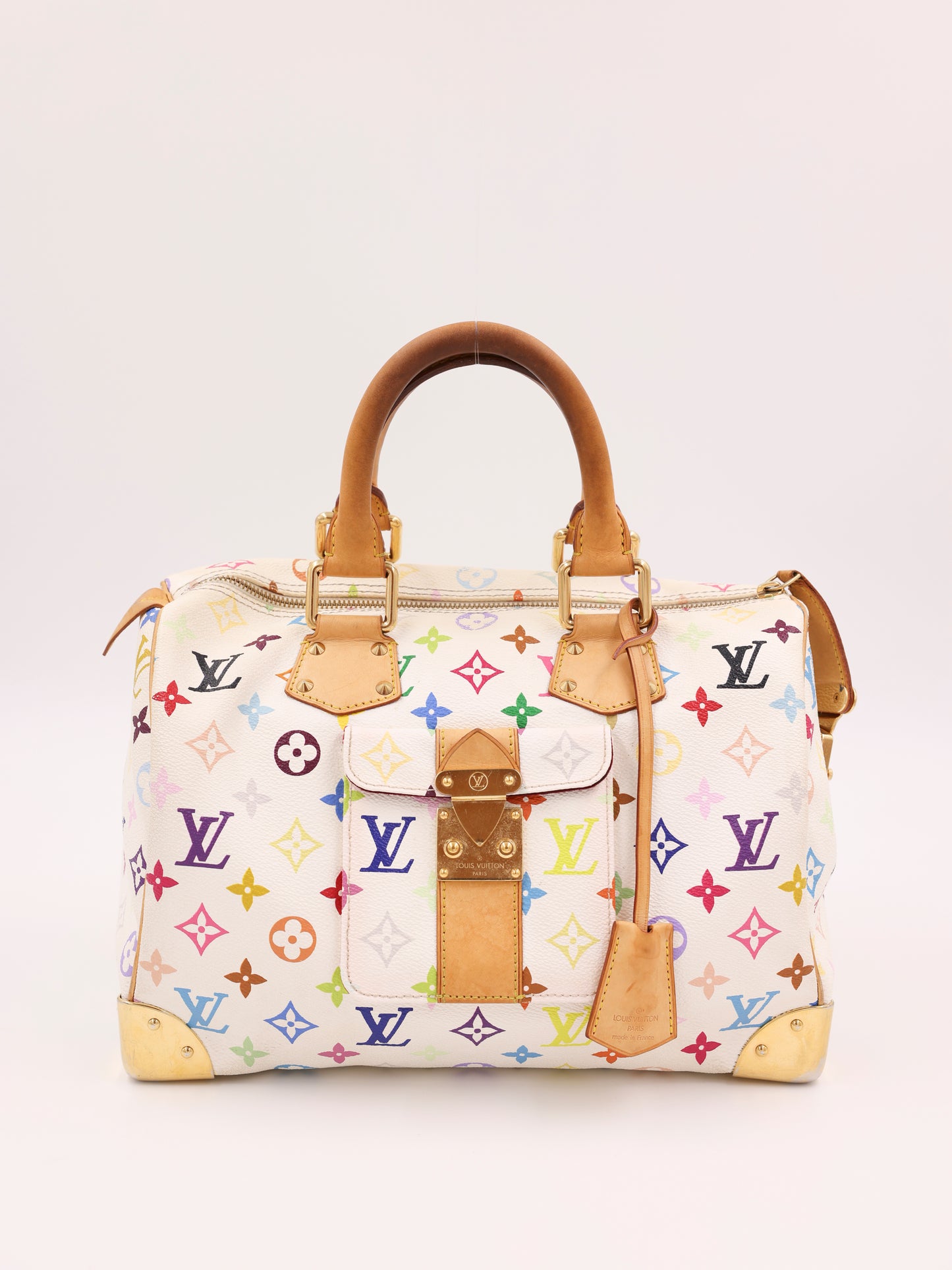 LOUIS VUITTON Speedy 30 Monogram Multicolor x Murakami