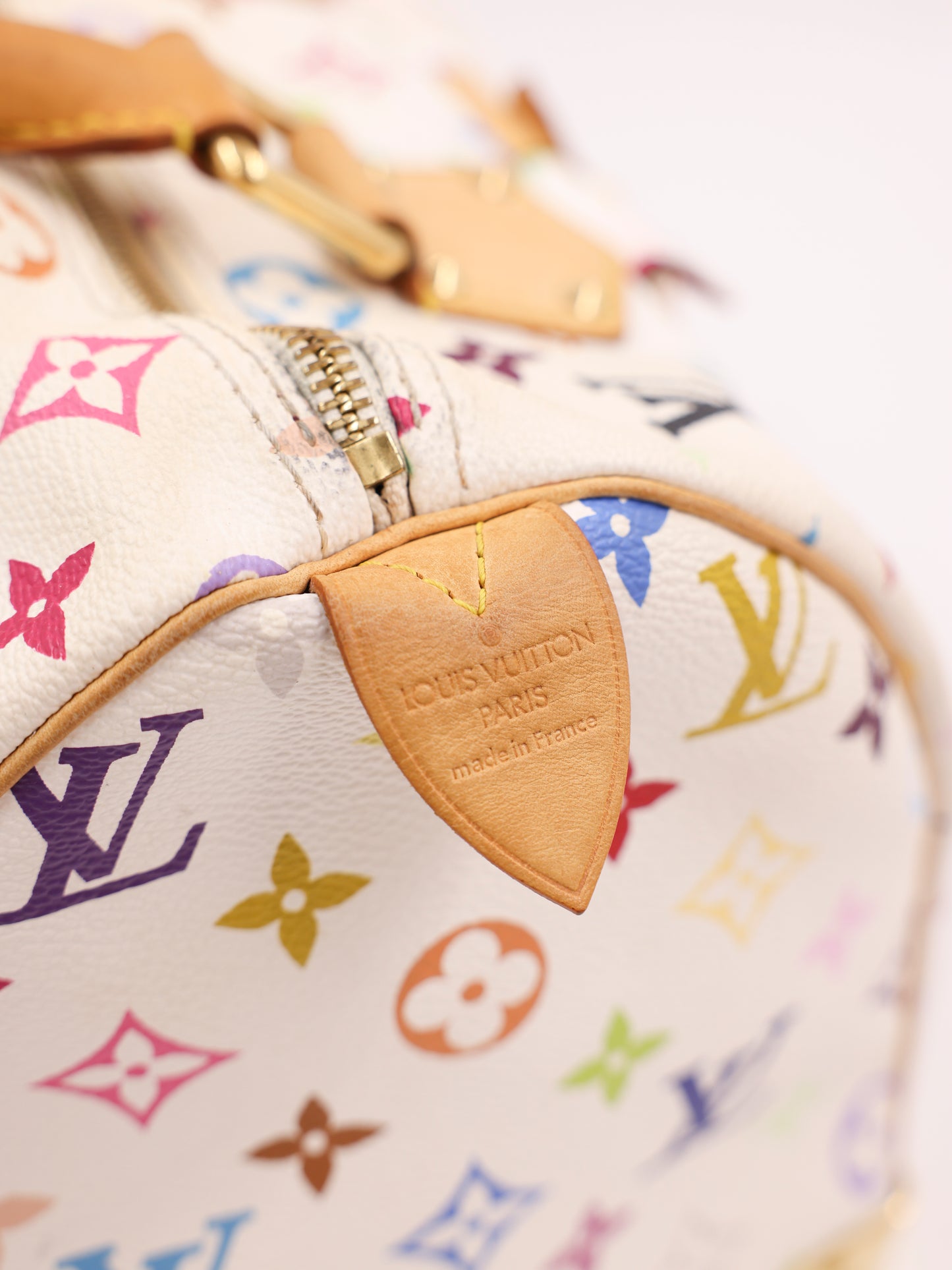 LOUIS VUITTON Speedy 30 Monogram Multicolor x Murakami