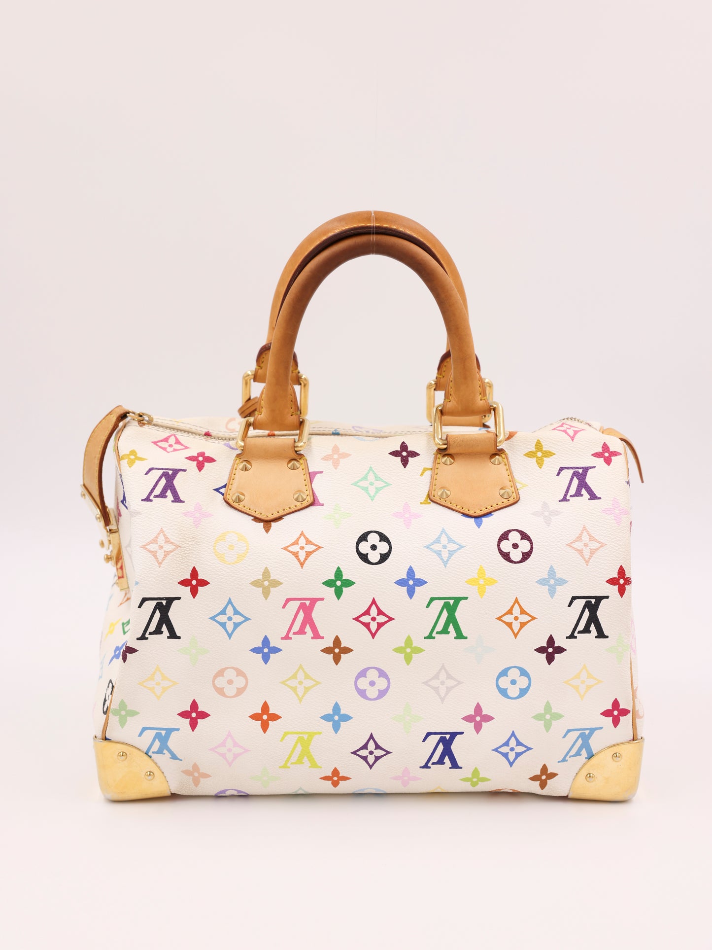 LOUIS VUITTON Speedy 30 Monogram Multicolor x Murakami