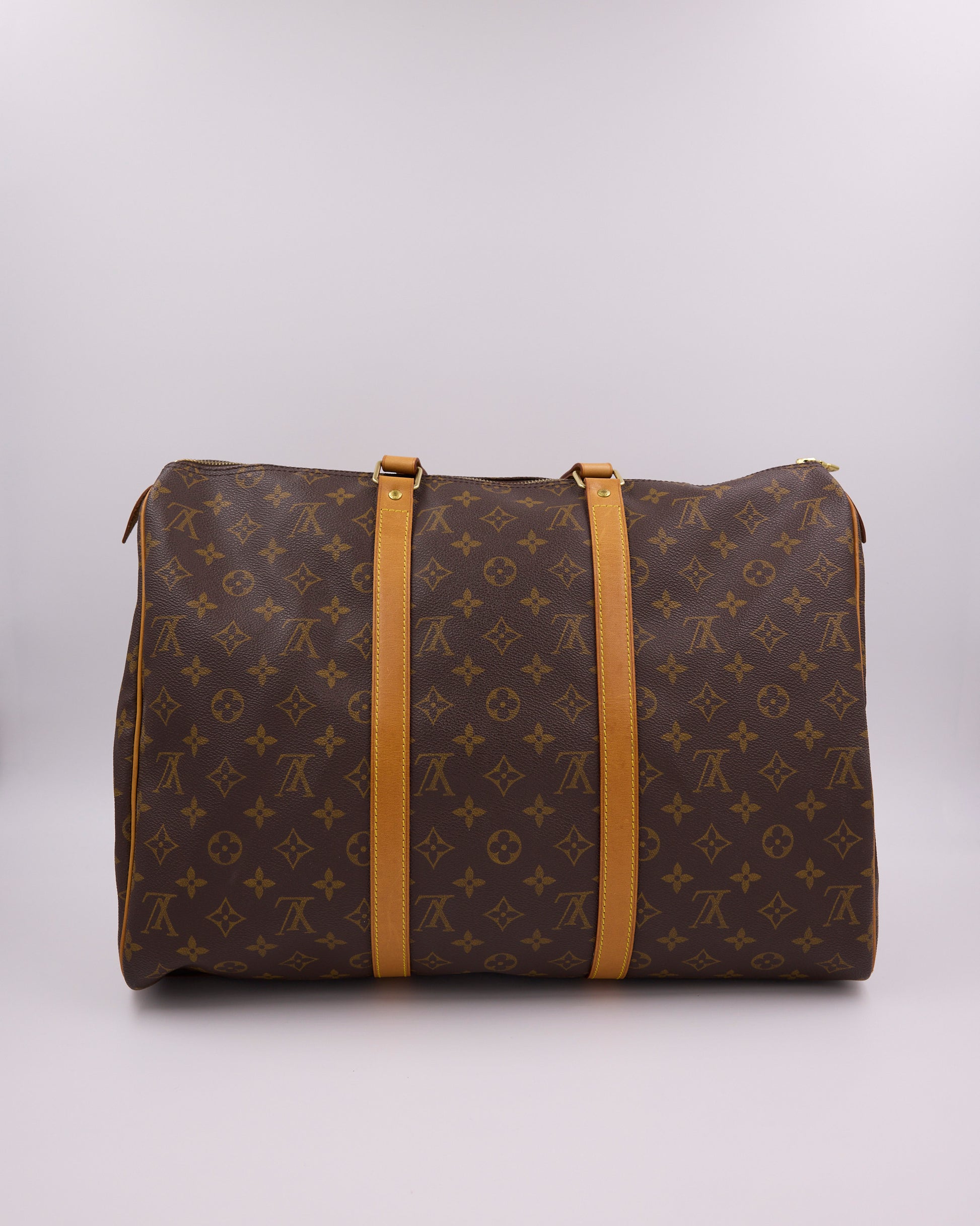 LOUIS VUITTON Flanerie Monogram Canvas braune Secondhand Designerhandtasche mit zwei Tragegriffen