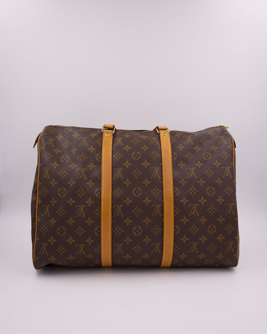 LOUIS VUITTON Flanerie Monogram Canvas braune Secondhand Designerhandtasche mit zwei Tragegriffen