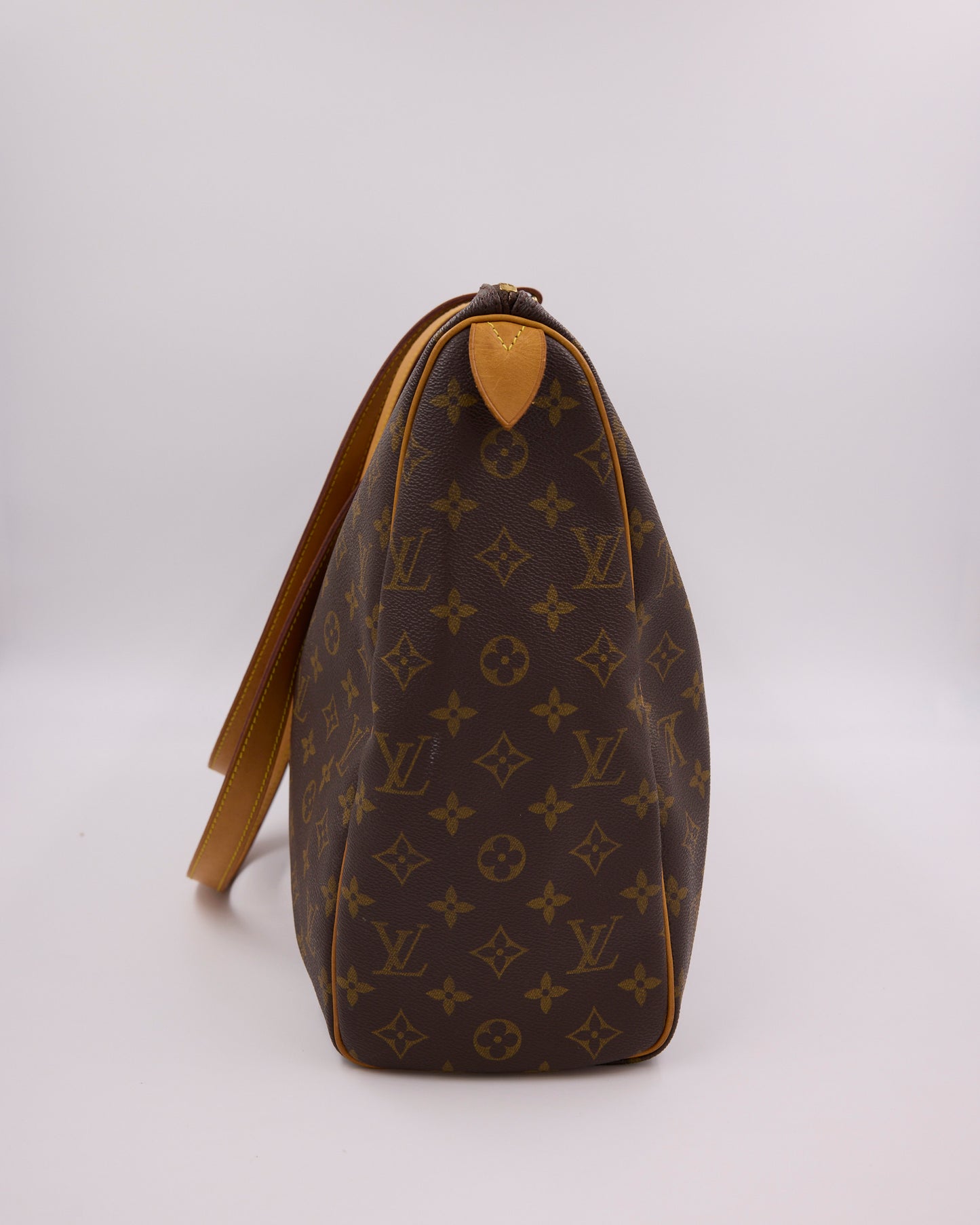 LOUIS VUITTON Flanerie Monogram Canvas braune Vintage Designerhandtasche mit Monogramm Canvas