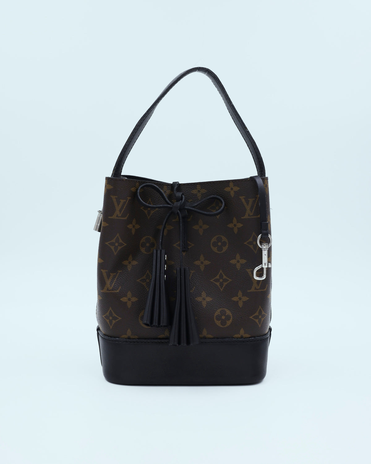 LOUIS VUITTON Idole Monogram Canvas schwarz Designerhandtasche mit Quasten