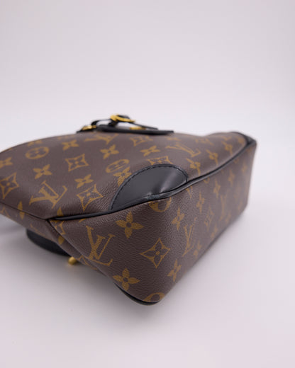 Louis Vuitton Odeon Monogram Canvas schwarz authentische Designerhandtasche aus zweiter Hand